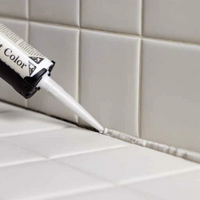 Silicone sigillante decorativo piastrelle mosaici giunture fughe colorato 310 ml *** colore- n 01, confezione 1