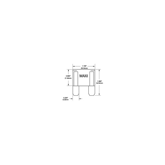 FUSIBILE A LAMA MAXI 40A