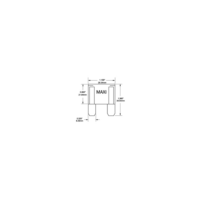 FUSIBILE A LAMA MAXI 40A