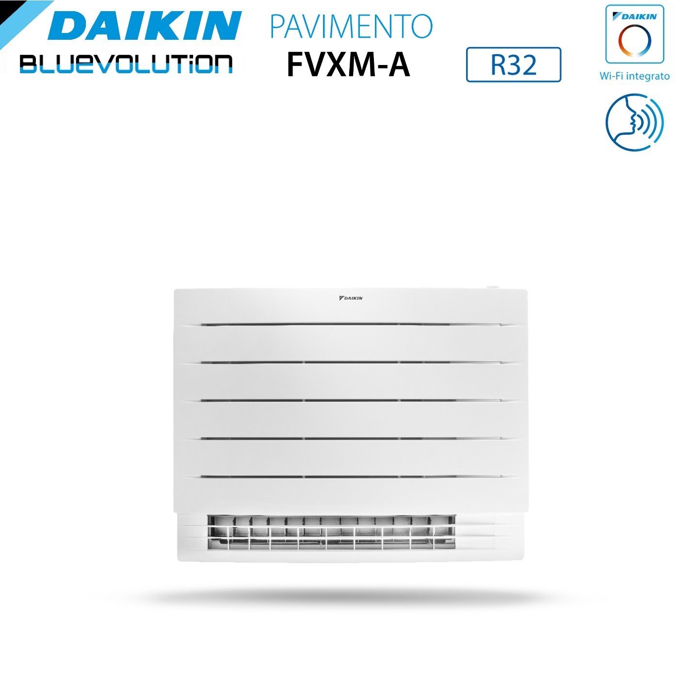 Climatizzatore Condizionatore Daikin a Pavimento Trial Split serie PERFERA FVXM-A 7+7+7 con 3MXM52N R-32 Wi-Fi Integrato 7000+7000+7000 Con Telecomando ad Infrarossi Incluso Garanzia Italiana - Novità