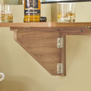 Tavolo Pieghevole a Muro scrivania Tavolo per Computer Tavolo da Cucina Legno FWT03-PF