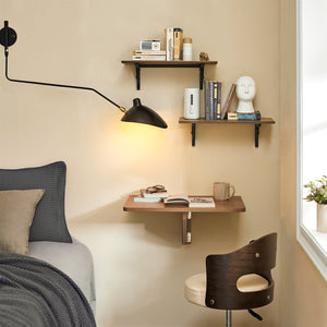 Tavolo Pieghevole a Muro scrivania Tavolo per Computer Tavolo da Cucina Legno FWT03-PF