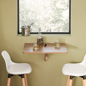 Tavolo Pieghevole a Muro scrivania Tavolo per Computer Tavolo da Cucina Legno FWT03-PF