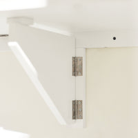 Tavolo Pieghevole a Muro scrivania Tavolo per Computer Tavolo da Cucina Bianco FWT03-W