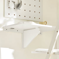 Tavolo Pieghevole a Muro scrivania Tavolo per Computer Tavolo da Cucina Bianco FWT03-W