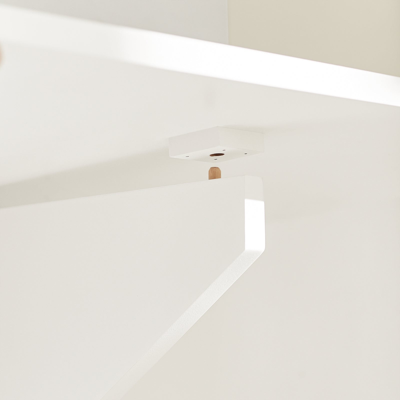 Tavolo Pieghevole a Muro scrivania Tavolo per Computer Tavolo da Cucina Bianco FWT03-W