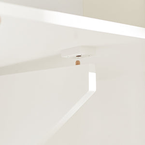 Tavolo Pieghevole a Muro scrivania Tavolo per Computer Tavolo da Cucina Bianco FWT03-W