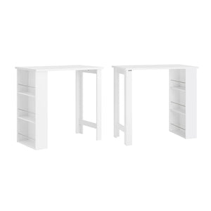 Tavolo alto da bar moderni,Bancone stile bar,Tavolo cucina Bianco FWT17-W