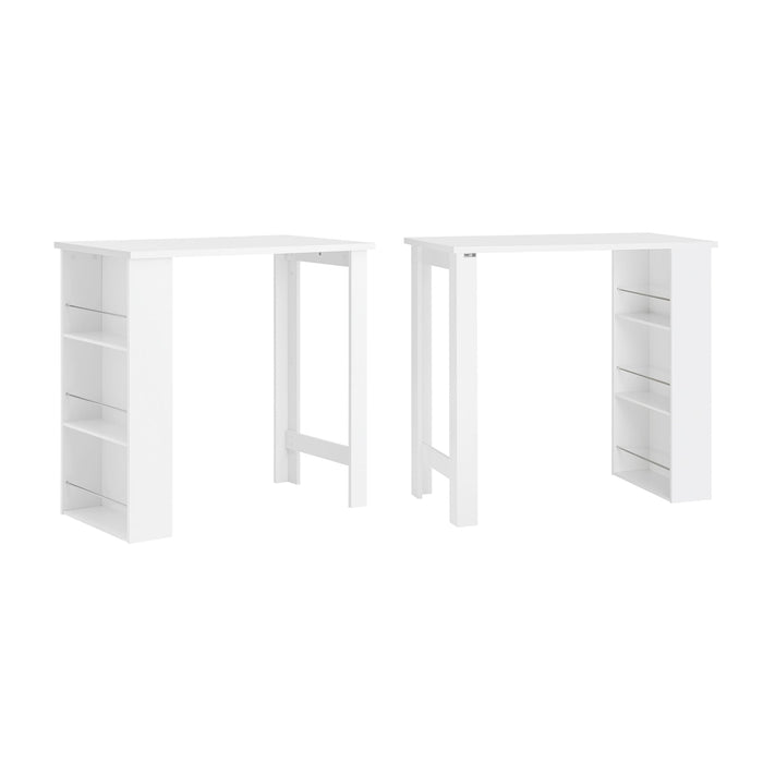 Tavolo alto da bar moderni,Bancone stile bar,Tavolo cucina Bianco FWT17-W