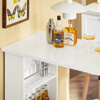 Tavolo alto da bar moderni,Bancone stile bar,Tavolo cucina Bianco FWT17-W