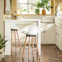 Tavolo alto da bar moderni,Bancone stile bar,Tavolo cucina Bianco FWT17-W