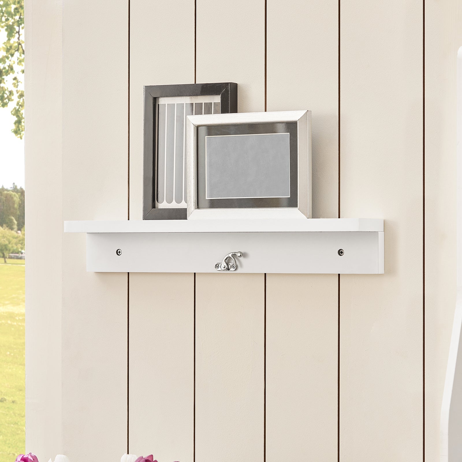 Tavolo A Muro Tavolo Pieghevole Tavolo Cucina Con Lavagna colore bianco FWT20-W