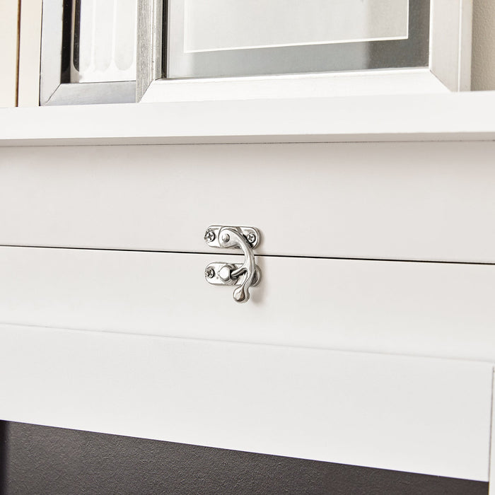 Tavolo A Muro Tavolo Pieghevole Tavolo Cucina Con Lavagna colore bianco FWT20-W