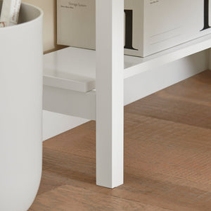 Tavolo angolare,Tavolo Consolle, con cassetto, bianco,triangolo,FWT31-W