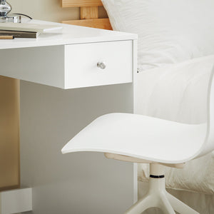 Scrivania,Porta PC,Tavolo per Computer ,con cassetto e tre ripiani,,bianco,FWT35-W