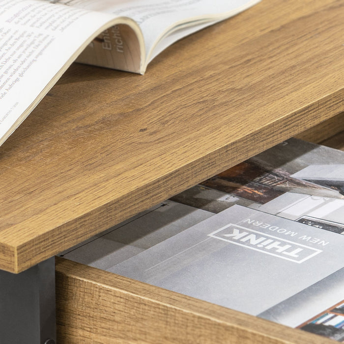 Scrivania bianca con cassetti Tavolo Cosmetici Legno FWT43-N