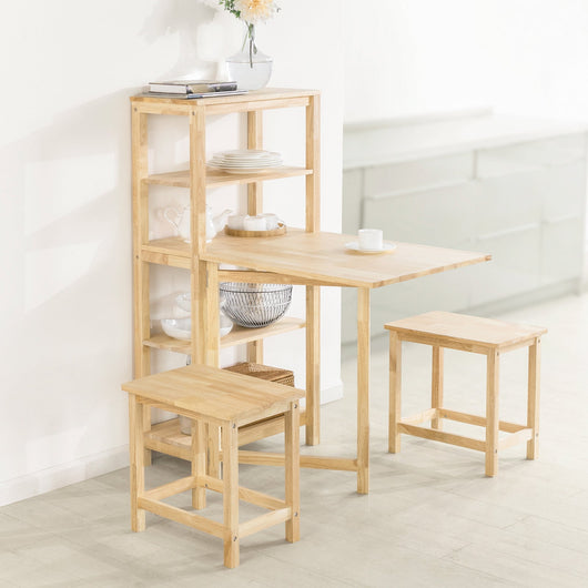 Tavolo Cucina Piccolo Tavolo da Cucina Allungabile Tavolino da Pranzo Credenza Scaffale tavolini pieghevoli FWT70-N