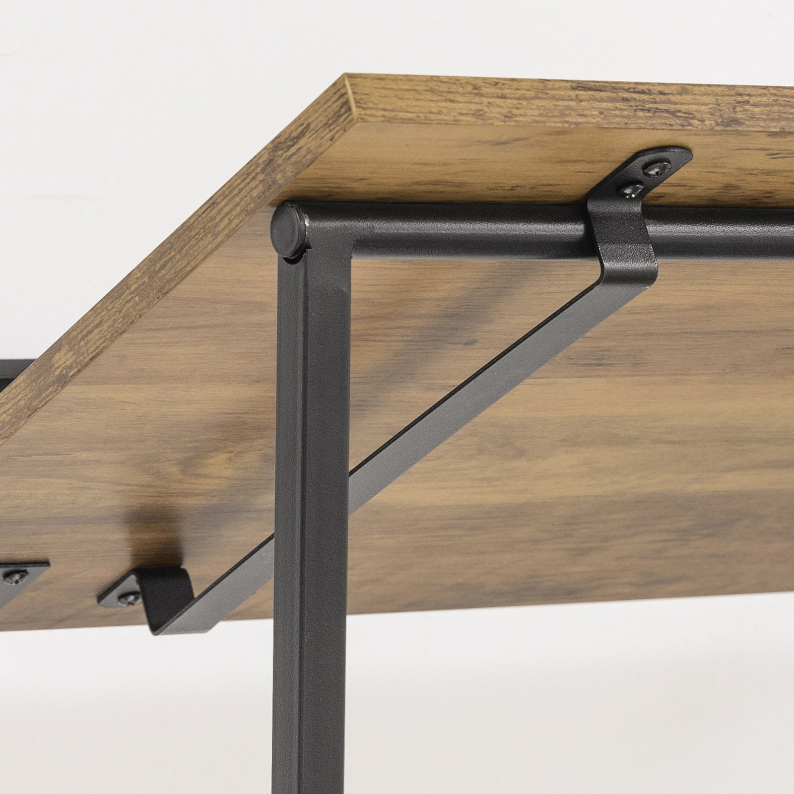 Tavolino Pieghevole Tavoli Pieghevoli da Interno Tavolo Pieghevole Salvaspazio Scrivania Piccola Nero FWT88-F