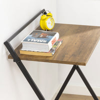 Tavolino Pieghevole Tavoli Pieghevoli da Interno Tavolo Pieghevole Salvaspazio Scrivania Piccola Nero FWT88-F