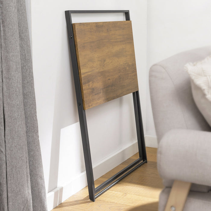 Tavolino Pieghevole Tavoli Pieghevoli da Interno Tavolo Pieghevole Salvaspazio Scrivania Piccola Nero FWT88-F