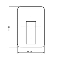 Ogomondo miscelatore doccia ad incasso da parete purple rubinetto nero *** confezione 1