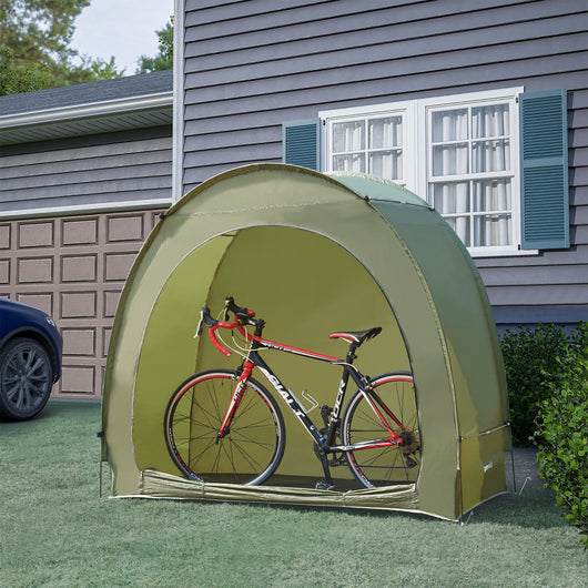 Tenda Bergendal per 2 Biciclette - Verde pro.tec