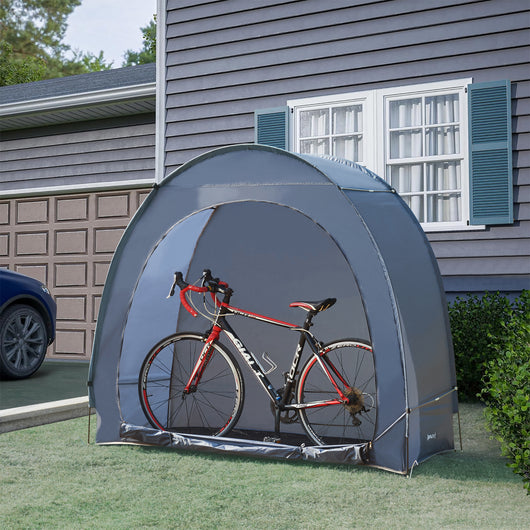 Tenda Bergendal per 2 Biciclette - Grigio pro.tec