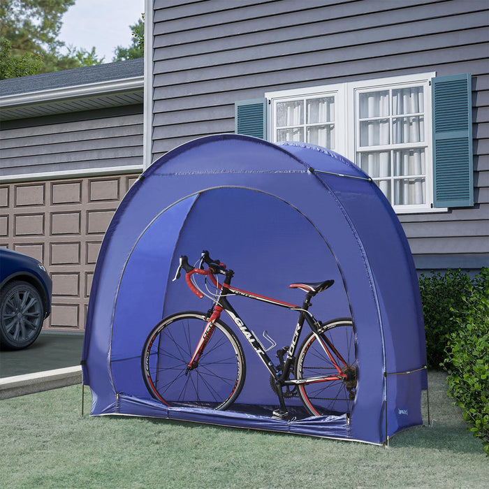 Tenda Bergendal per 2 Biciclette - Blu pro.tec