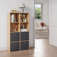 Scatola Pieghevole in Set da 10 pezzi Organizzatore in Tessuto a Forma di Cubo 28x30x30cm Scatole di Stoccaggio