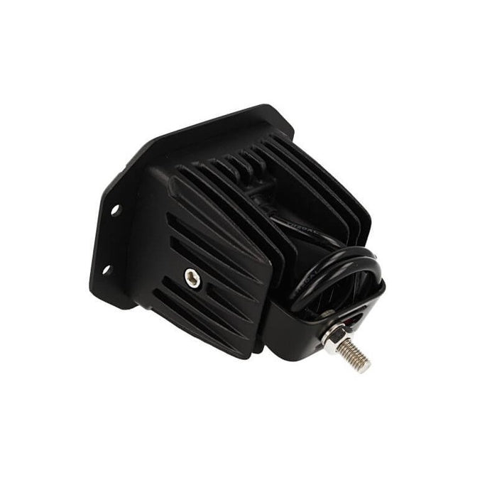 Fanale Luci Diurne A Led DRL Work Light Faro Da Lavoro Rettangolare 12V 24V 24W (6X4W) IP67 Bianco