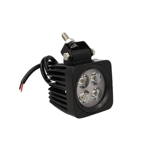 Fanale Quadrato Luci Diurne A Led Work Light Faro Da Lavoro 12V 24V 12W (4X3W) IP67 Bianco
