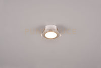 ARGUS FARETTO DA INCASSO LED 1W-4W 350lm, 3000K ROTONDO BORDO CROMATO + FUNZIONE RGB D. 8,2CM DIMMERABILE