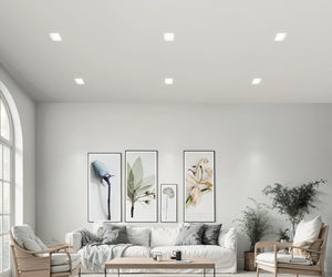 Faretto ATTICA GLASS Incasso 1 Luce in gesso con vetro attacco GU10