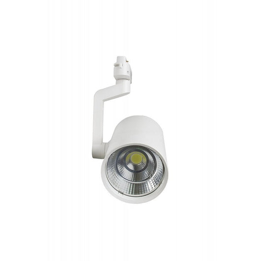 Faretto Binario Orientabile Monofase Bianco 15W 1500LM Luce Calda 3000K