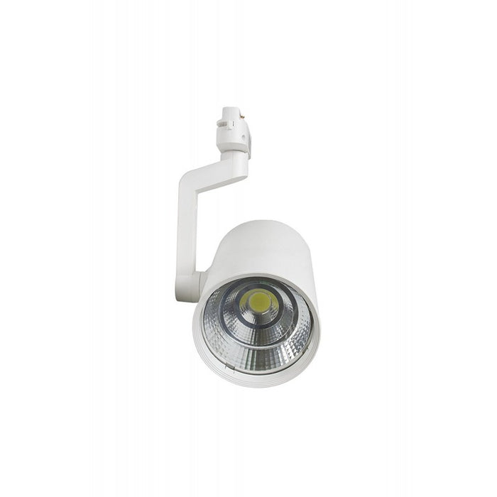 Faretto Binario Orientabile Monofase Bianco 15W 1500LM Luce Naturale 4000K