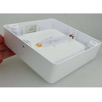 Faretto Led Da Incasso Quadrato 9W 900LM Freddo 6000K 120X120mm Montaggio 2 In 1 Da Plafone e Da Incasso