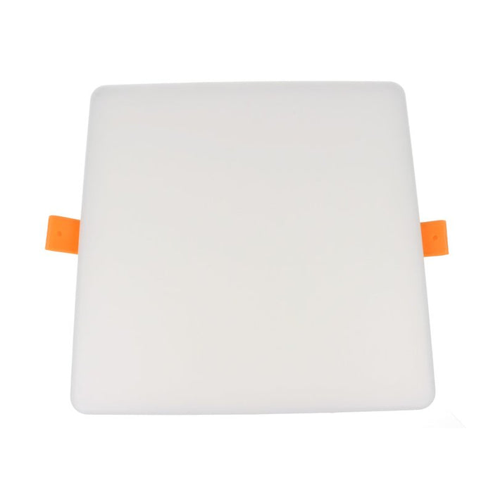 Faretto Pannello Led Da Incasso Quadrato Senza Bordo 18W Bianco Neutro Foro Adattabile Da 75mm a 150mm  SKU-737