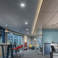 Faretto Pannello Led Da Incasso Rotondo 24W Bianco Caldo Diametro 300mm SKU-7867