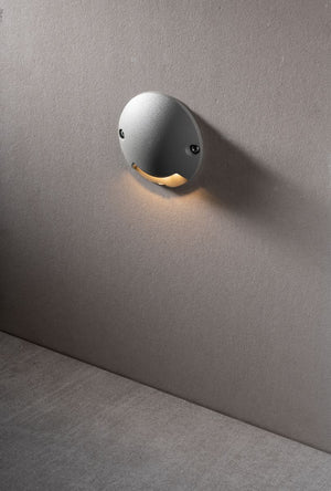 Faretto Segnapasso Calpestabile LED 1 Lato  0,5W 65LM Luce Naturale 4000K DC12-24V IP65 7X1 5CM