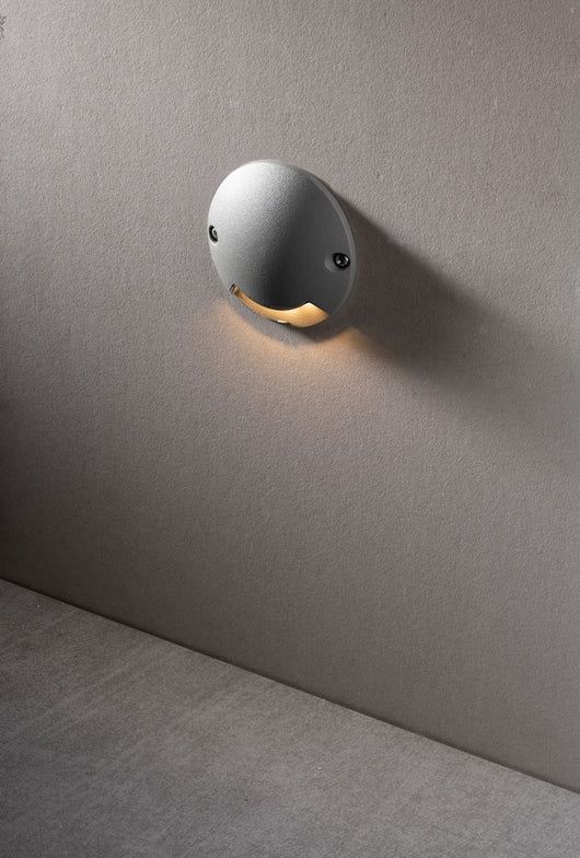 Faretto Segnapasso Calpestabile LED 1 Lato  0,5W 65LM Luce Naturale 4000K DC12-24V IP65 7X1 5CM