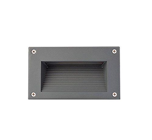 Faretto Segnapasso Faro LED 9W 1 Lato Incasso Luce Calda 3000k