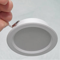Faretto slim LED 3W bianco incasso 60mm diffusore opaco basso consumo luce moderna cappa cucina mensole mobili IP20 230V 4000K