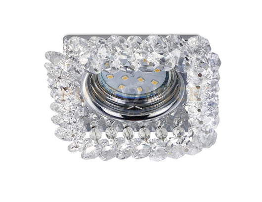 Faretto cristallo quadrato DOLOMITE  651800152 10x10cm