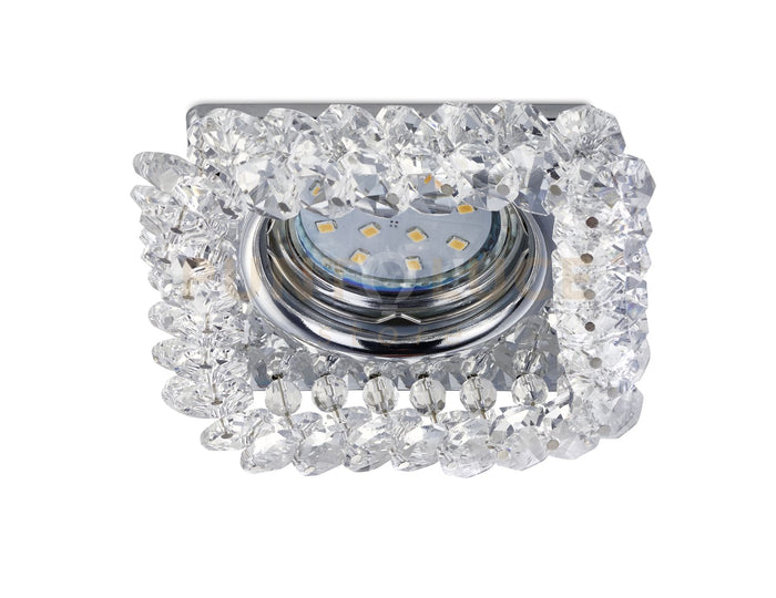 Faretto cristallo quadrato DOLOMITE  651800152 10x10cm