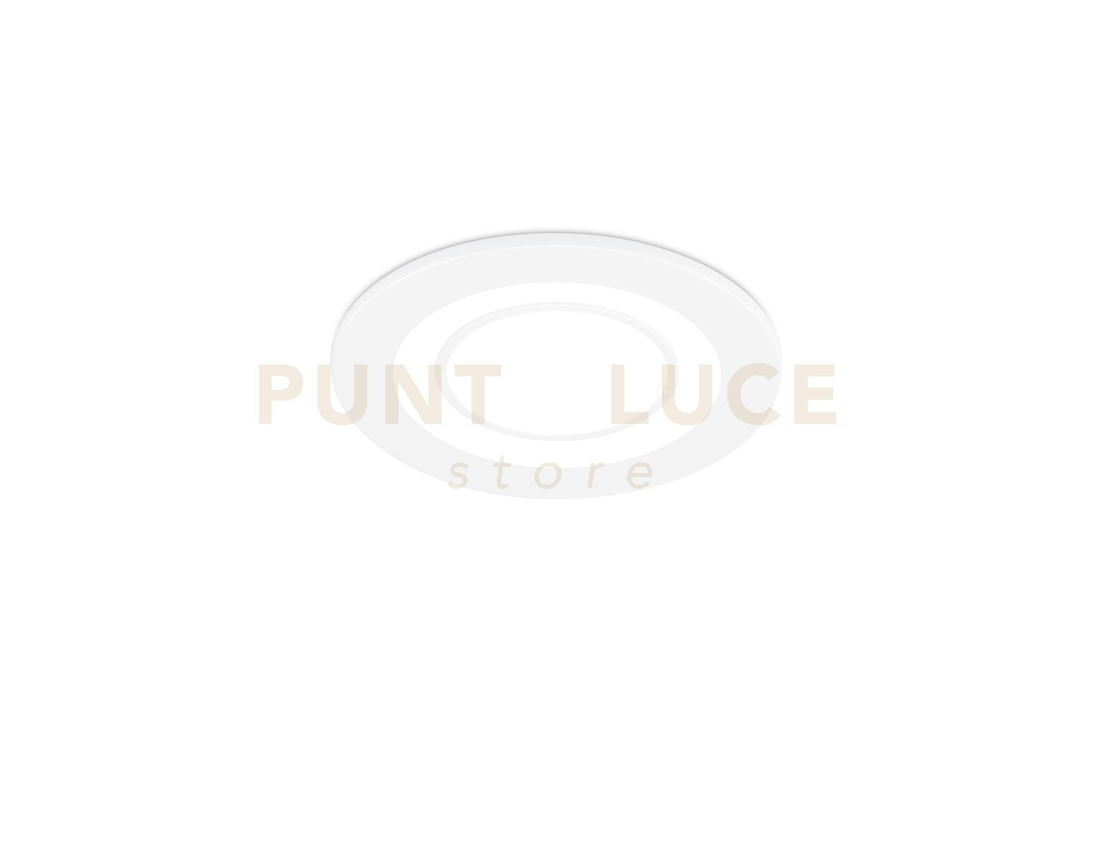 CORE FARETTO DA INCASSO PLASTICA BIANCA SATINATA TRIPLA ACCENSIONE INDIPENDENTE D. 8,2CM LED  5W  450lm, 3000K