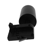Faretto da binario trifase GU10 orientabile e ruotabile, attacco 4 fili, compatibile con 3 linee di accensione, max 50W, 220V, Nero