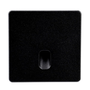 Faretto segnapassi LED incasso 4W 3000K dimmerabile luce per interni scale gradini ingresso Quadrato Nero 230V