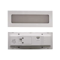 Faretto segnapassi LED 6W CCT incasso rettangolare parete IP65 moderno lampada muro luce viale giardino esterni 230V BIANCO