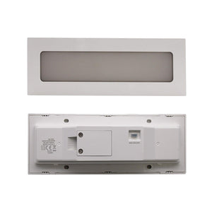 Faretto segnapassi LED 6W CCT incasso rettangolare parete IP65 moderno lampada muro luce viale giardino esterni 230V BIANCO