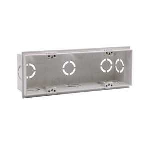 Faretto segnapassi LED 6W CCT incasso rettangolare parete IP65 moderno lampada muro luce viale giardino esterni 230V BIANCO